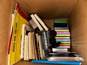 lot 137 image: Assorted Vintage Sheet Music And Cassette