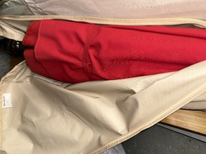 lot 254 image: 1 Large Patio Umbrellas