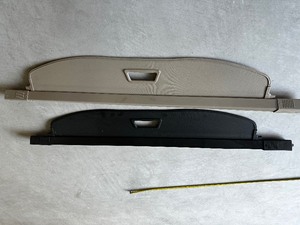 lot 50 image: Pair Of Jeep Cargo Covers One In Black One In Tan Both 56 Inches