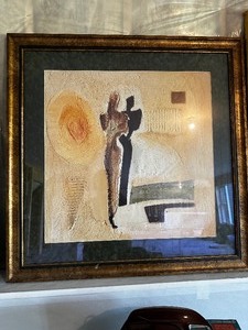 lot 69 image: Wall Art Measuring 38 X 38