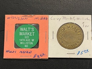 lot 82 image: North Dakota Tokens