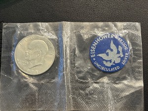 lot 65 image: 1971-S Eisenhower Silver Dollar Uncirculated