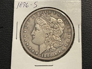 lot 72 image: 1896-S Morgan Dollar