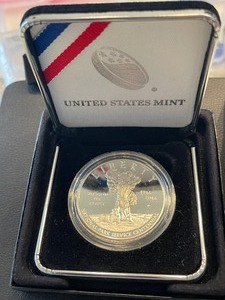 lot 44 image: 2016-P National Park Service Silver Dollar Proof - 77,367 Minted