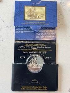 lot 20 image: 1999 Canada Silver Dollar