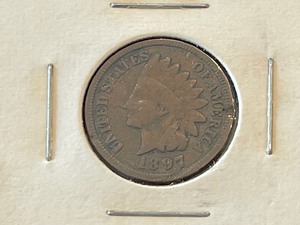 lot 5 image: 1897 Indian Head Cent