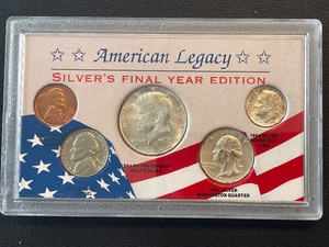 lot 8 image: American Legacy Silvers Final Year