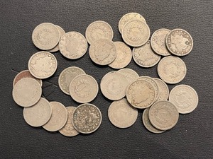 lot 147 image: Liberty Head Nickels