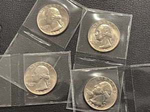 lot 187 image: 1967 Washington Quarters Uncirculated