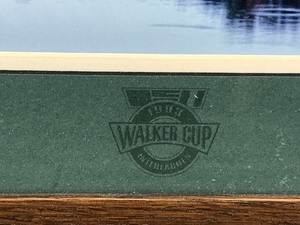 lot 202 image: Framed Picture of the Interlachen Country Club - Edina, Minnesota - 1993 Walker Cup