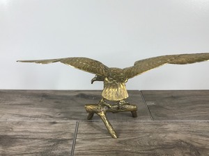 lot 240 image: Brass Eagle Figurine