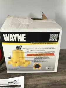 lot 248 image: Water bug Fully Submersible Water Removal Pump