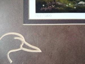 lot 197 image: 2014 MN Ducks Unlimited Fall Flight in Memory of Ron Tice sponsored print of the year by Scott Storm