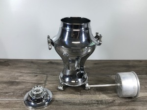 lot 356 image: Vintage United Metal Goods Electric Coffee Percolator