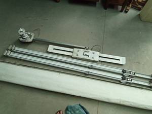 lot 38 image: Camper awning with attachment parts
