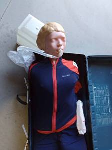 lot 263 image: Annie CPR doll in case