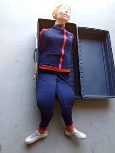 lot 264 image: Annie CPR doll in case