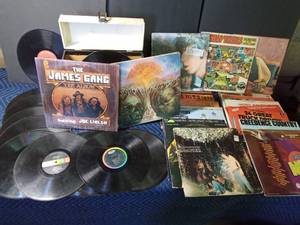 lot 270 image: Lot of LP records and a record case