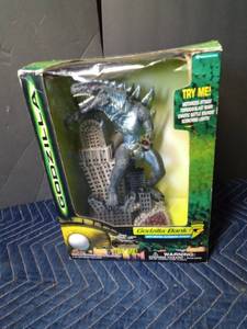 lot 343 image: 1998 Battery operated Godzilla bank in original box