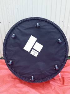 lot 12 image: Lg Lexington ottoman on wheels