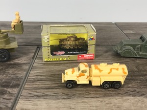 lot 403 image: Lot of Military Collectible Die Cast Vehicles