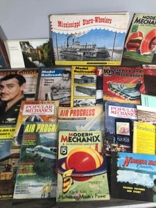 lot 433 image: Lot of Vintage Magazines-Calendars & More