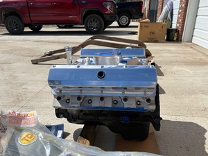 lot 1A image: New built Olds Engine 455 Bored .030 over 10.2-1 Compression & Accessories - See Description & Pictures for More info