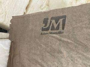 Lot of Johns Manville R-38 4 Bats of Insulation