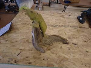 lot 46 image: Wooden Iguana Carving