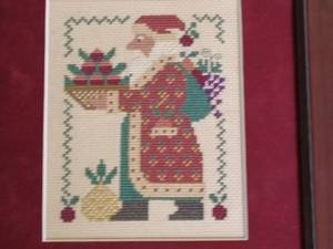 lot 165 image: Lot of 3 Framed Needlepoint Artwork Pieces