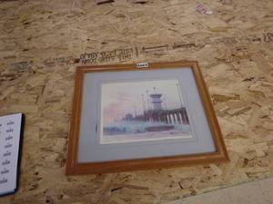 lot 65 image: Framed Limited Edition Print The End of the End Cafe March 21, 1983