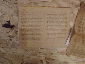 lot 76 image: Vintage Replica of founders documents