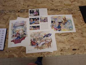 lot 74 image: Collection of Francesco Nesi Art Prints and Brochure
