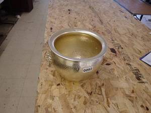 lot 92 image: Brass Pot