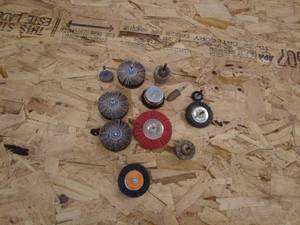 lot 103 image: Wire Brush Attachments for drill