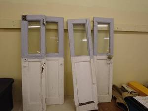 lot 110 image: Vintage Ship doors