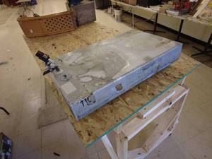 lot 276 image: Aluminum Fuel Tank with Dual Ports