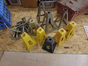 lot 309 image: Assorted Concrete Forms with Bolts