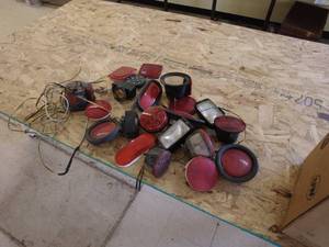 lot 324 image: Assorted Lot of Red Tail Lights