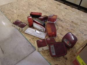 lot 329 image: Assorted lot of Tail Lights