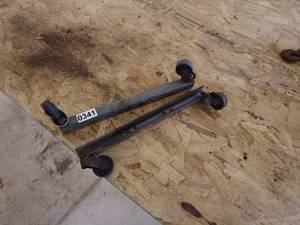 lot 341 image: Wheel bases for cart