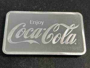 10 TROY OZ .999 FINE SILVER COCA COLA BAR
