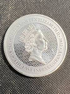 1.25 TROY OZ .999 FINE SILVER GUINEA ROUND