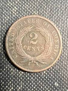 1867 US 2 CENT PIECE