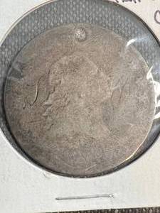 1795 US FLOWING HAIR HALF DOLLAR