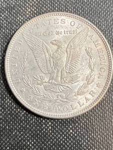 1889 US MORGAN SILVER DOLLAR