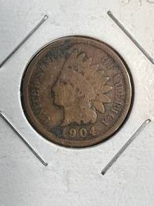 1904 US INDIAN HEAD CENT