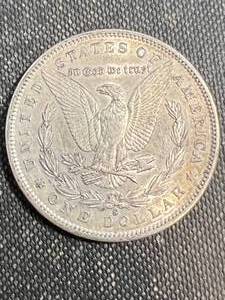 1890-S US MORGAN SILVER DOLLAR