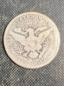 1906-D US BARBER HALF DOLLAR