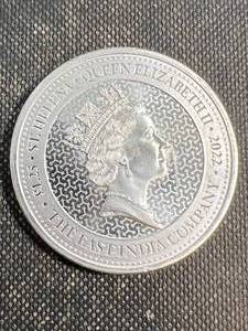 1.25 TROY OZ .999 FINE SILVER GUINEA ROUND